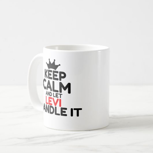 LEVI KAFFEETASSE (Vorderseite Links)