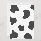 LEVI Kuh Einladung zum ersten Geburtstag (Rückseite)