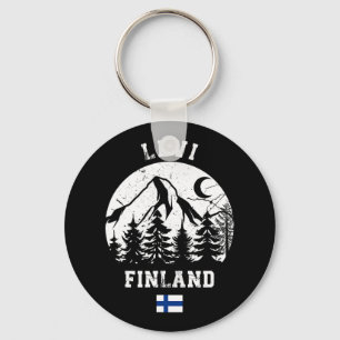 Levi Lapland Ski Resort Finnland Skigebiet Alpin Schlüsselanhänger