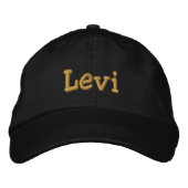 Levi Personalisiert Baseball Cap / Hat Bestickte Kappe (Vorderseite)