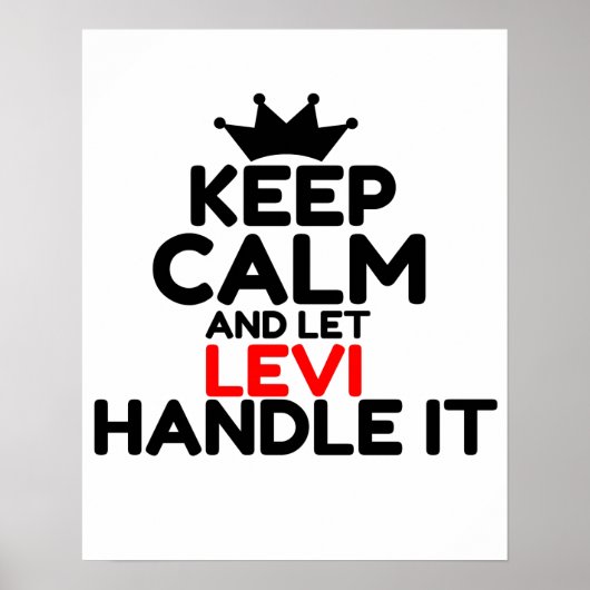 LEVI POSTER (Vorne)