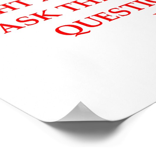 LEVI-Strauß-Zitat Poster (Ecke)