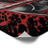 Levi vs Beast titan Poster (Ecke)