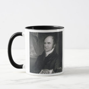 Levi Woodbury, graviert von Robert E. Whitechurch Tasse