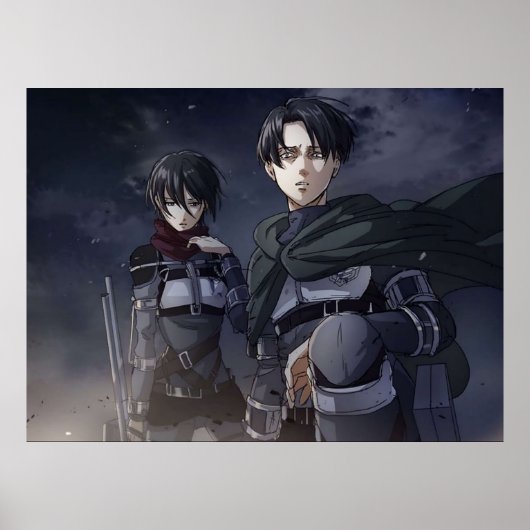 Levi x Mikasa Poster (Vorne)