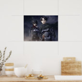 Levi x Mikasa Poster (Küche)