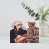 Leviathan, 1918 von Joseph Christlich Leyendecker Postkarte (Stehend Vorderseite)