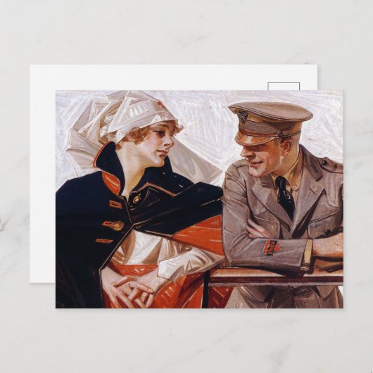 Leviathan, 1918 von Joseph Christlich Leyendecker Postkarte (Vorne/Hinten)