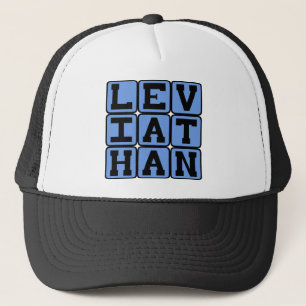 Leviathan, alttestamentarisches Seeungeheuer Truckerkappe