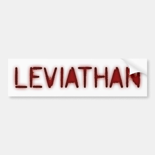 Leviathan Autoaufkleber (Vorne)
