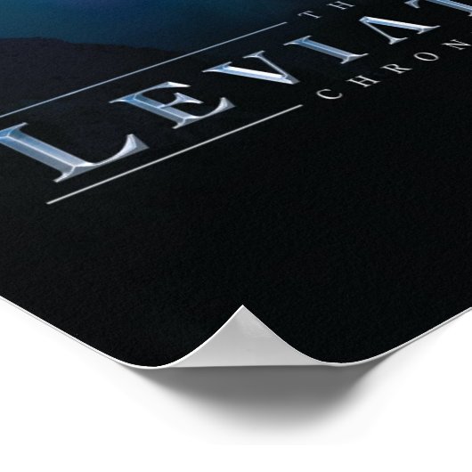 Leviathan Chronicles Logo Poster (Ecke)