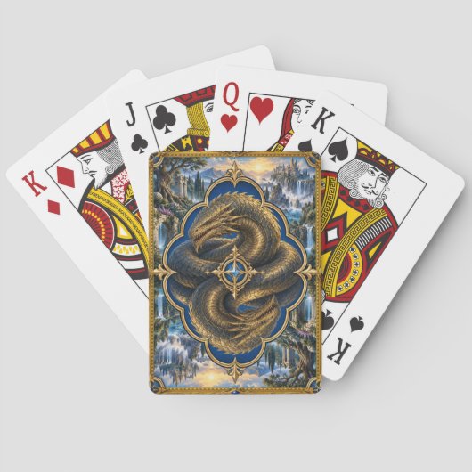 Leviathan, Gothic Fantasy Monster Spielkarten (Rückseite)