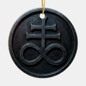 Leviathan-Kreuz Keramik Ornament (Vorne)