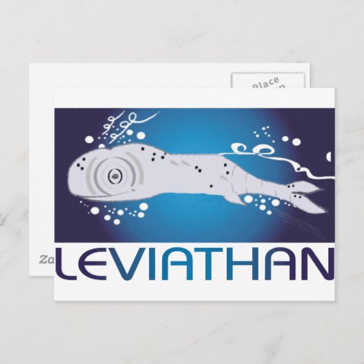 Leviathan Postkarte (Vorne/Hinten)