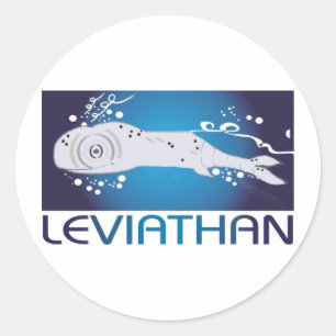Leviathan Runder Aufkleber
