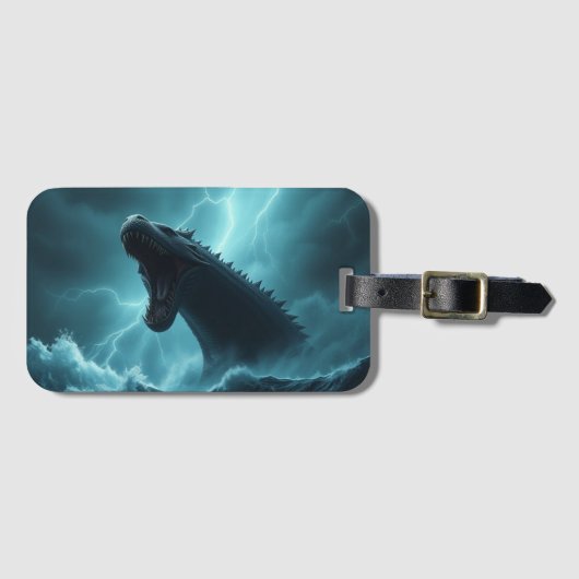 „Leviathan – Wächter der Tiefsee“   Gepäckanhänger (Vorderseite (Horizontal))
