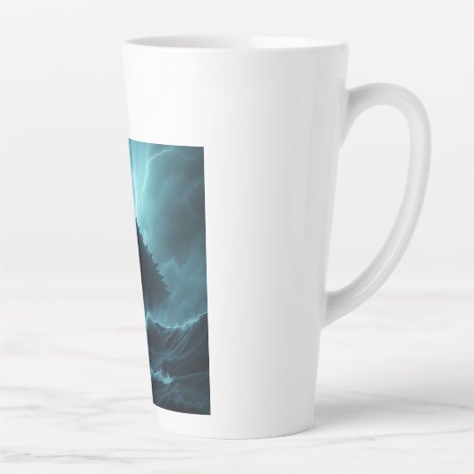 „Leviathan – Wächter der Tiefsee“ Milchtasse (Rechts)