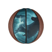 „Leviathan – Wächter der Tiefsee“ Mini Basketball (Vertikal)