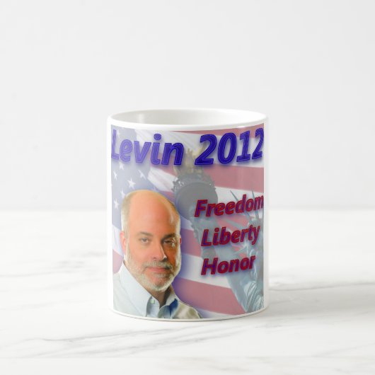 Levin für Präsidenten Kaffeetasse (Mittel)