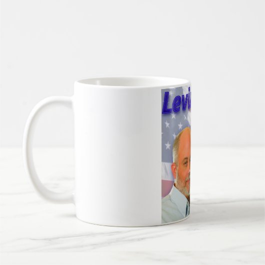Levin für Präsidenten Kaffeetasse (Links)