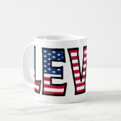 Levin Name Vorname USA styled Tasse Kaffeetasse (Vorderseite Links)