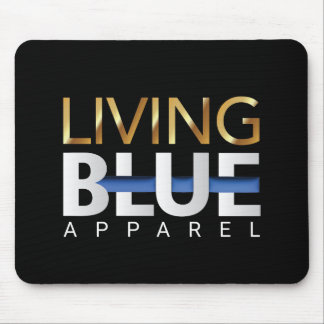 Leving Blue Apparel Mousepad