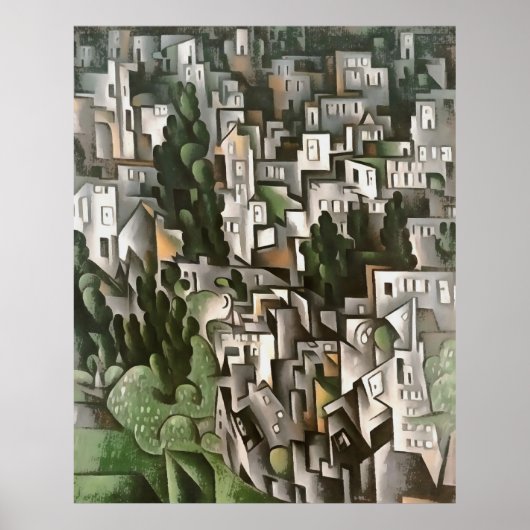 Levissihan Kayakoy Fethiye Landschaft Kunst Poster (Vorne)