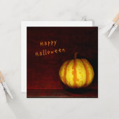 Levitate Pumpkin - Stillleben Karte (Vorderseite/Rückseite Beispiel)