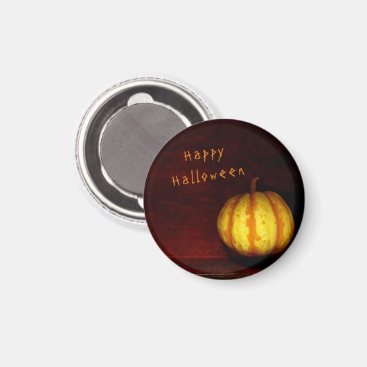 Levitate Pumpkin - Stillleben Magnet (Vorderseite/Rückseite)