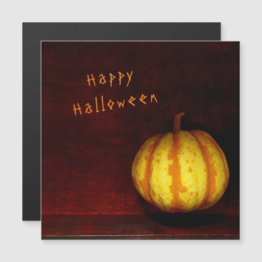 Levitate Pumpkin - Stillleben Magnetkarte (Vorne/Hinten)