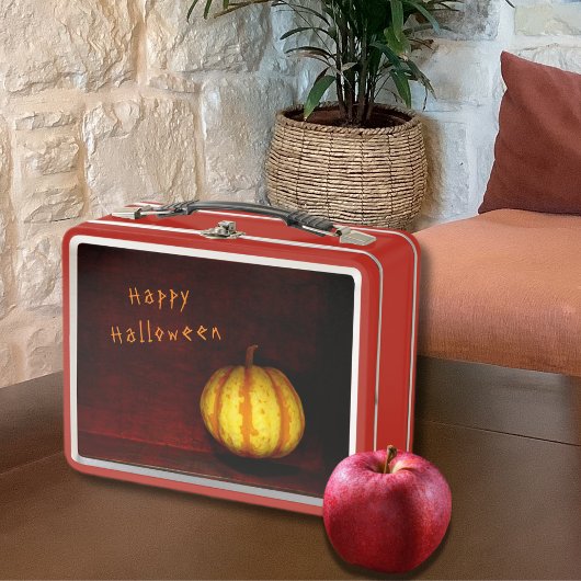 Levitate Pumpkin - Stillleben Metall Brotdose
