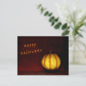 Levitate Pumpkin - Stillleben Postkarte (Stehend Vorderseite)