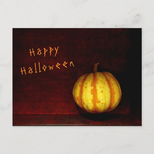 Levitate Pumpkin - Stillleben Postkarte (Vorderseite)