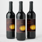 Levitate Pumpkin - Stillleben Weinetikett (Flaschen)