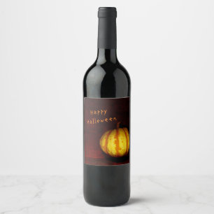 Levitate Pumpkin - Stillleben Weinetikett