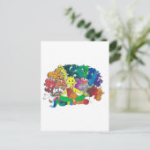 Levitation Postkarte (Stehend Vorderseite)