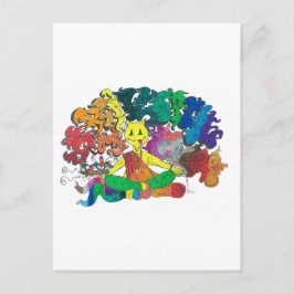 Levitation Postkarte