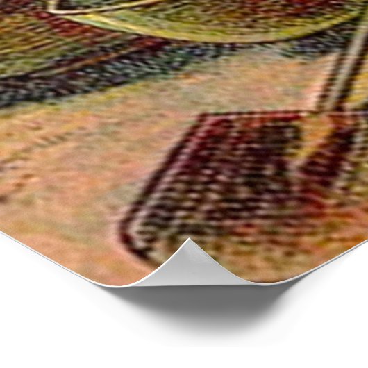 Leviticus 10 The Sin of Nadab and Abihu Poster (Ecke)