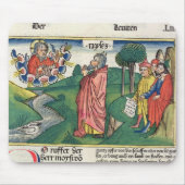 Leviticus 1 1-7 das Gesetz von Angeboten, vom 'NU Mousepad (Vorne)