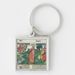 Leviticus 1 1-7 das Gesetz von Angeboten, vom 'NU Schlüsselanhänger