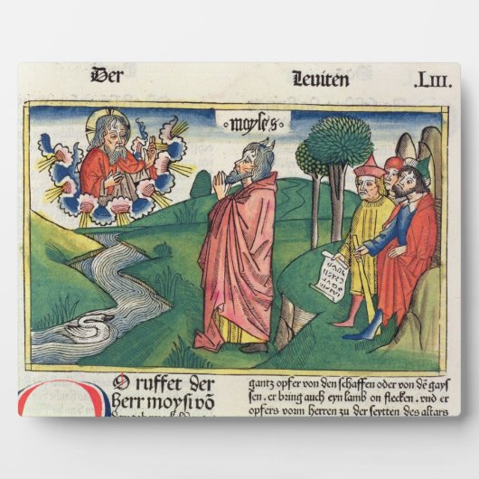 Leviticus 1 1-7 The Law of Offerings, from the 'Nu Fotoplatte (Vorderseite)