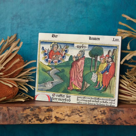 Leviticus 1 1-7 The Law of Offerings, from the 'Nu Fotoplatte (Seite)