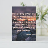 Leviticus 23:3 KJV Bible Verse Pic Flat Greeting Karte (Stehend Vorderseite)