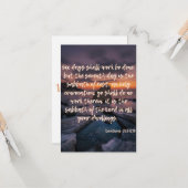 Leviticus 23:3 KJV Bible Verse Pic Flat Greeting Karte (Vorderseite/Rückseite Beispiel)