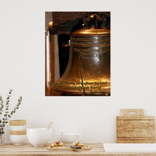 Leviticus Liberty Bell Poster (Küche)