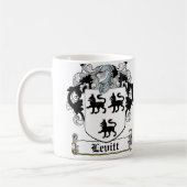 Levitt Familienwappen Kaffeetasse (Links)