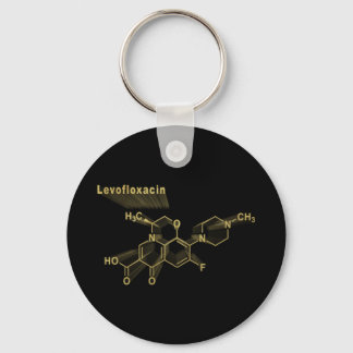 Levofloxacin-Antibiotikum, Goldformel Schlüsselanhänger