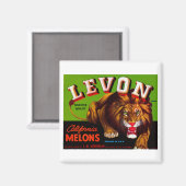 Levon California Melons Magnet (Vorderseite/Rückseite)