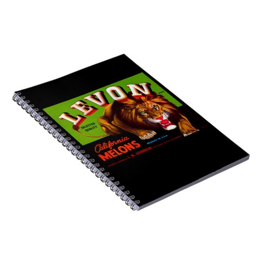 Levon California Melons Notizblock (Rechte Seite)