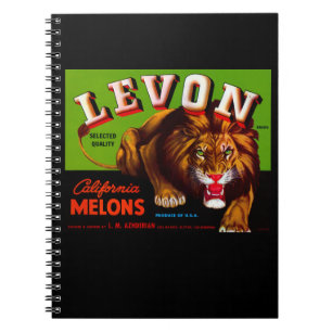 Levon California Melons Notizblock